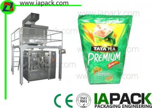 500 грама чай чанта Preemade пакет опаковъчна машина, включително линейна скала