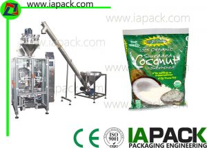Автоматична прахообразна опаковъчна машина Auger пълнител за кокосови прах