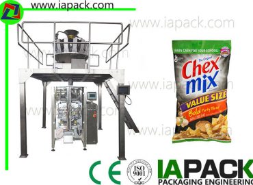 автоматична машина за опаковане на храна закуски опаковъчна машина за чанта за възглавница чанта торба