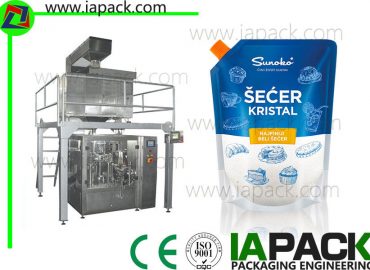 автоматична машина за опаковане на захар doypack за захар и джинджифил на прах