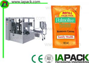 маслиново масло premade плик опаковъчна машина doypack торбичка ротационна опаковъчна машина с машина за пълнене на течност